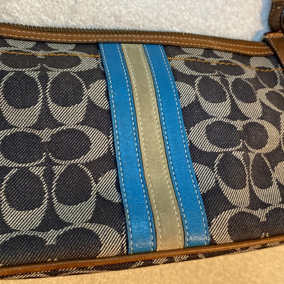Coach Denim Stripe Mini - Picture 15 of 15